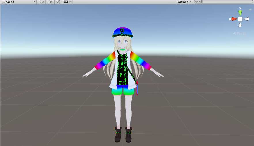 rachel custom animation and gears