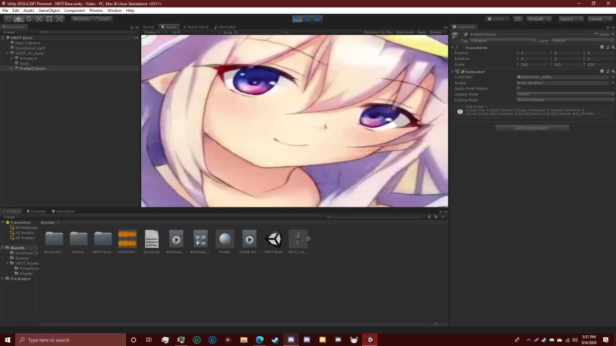 Anime Video Prefab