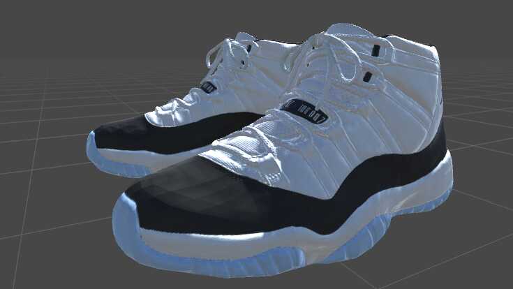Air Jordan 11 White/Black/Grape "Concord" (High Quality model)