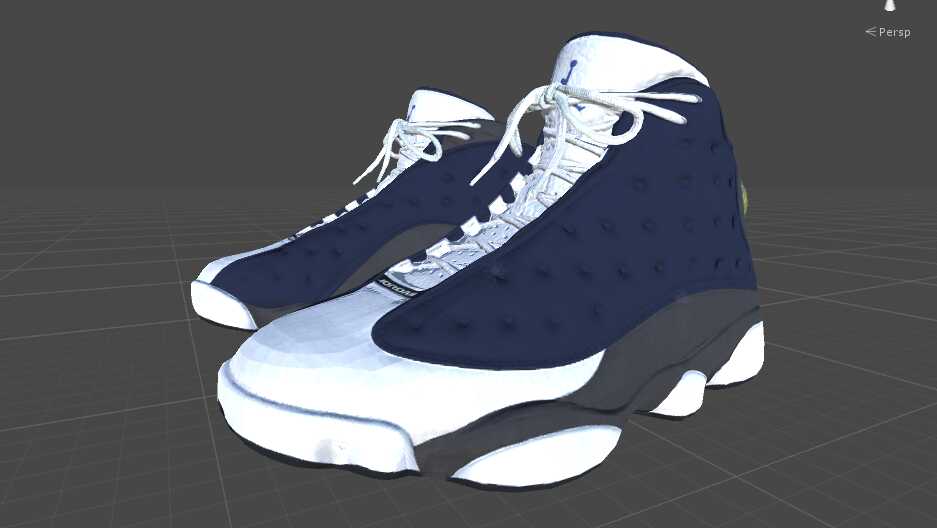Air Jordan 13 Blue/White/Grey "Flint" (High Quality model)