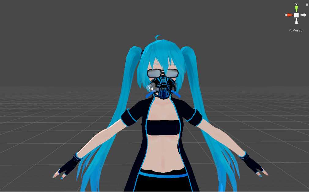 Miku ( Emotes, eye tracking, lipsync, dynamics + more )