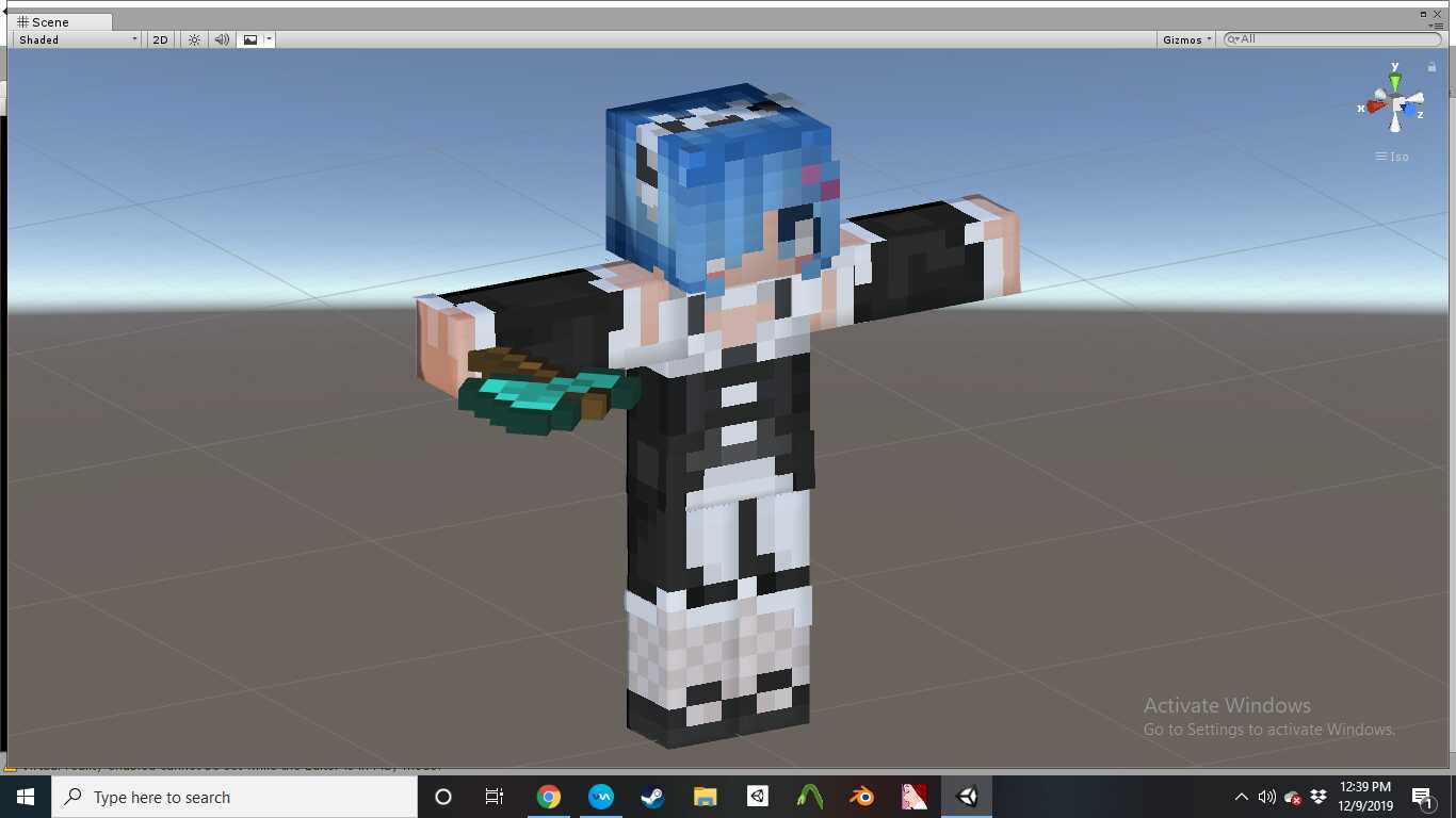 Minecraft Rem with animations