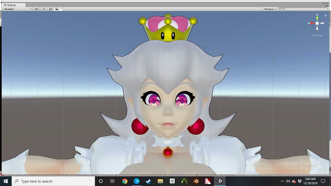 Boosette blinking,eyetracking,visemes jiggle physics 