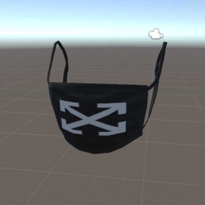 Off White Mouth Mask