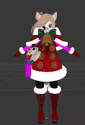 Blade and soul Christmas outfit W.I.P