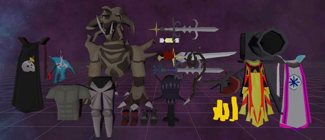 Oldschool Runescape items