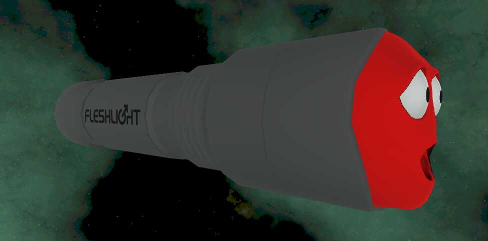 VRPill Fleshlight - No ERP (Visemes, Eye Tracking, Removable head)