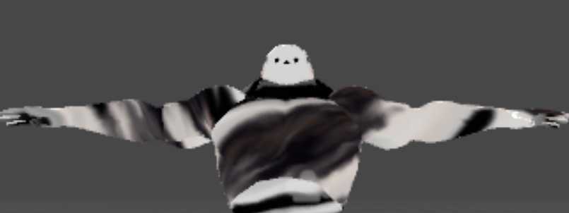 Muscle Birb (lip sync, eye tracking, dynamic bones, full body)