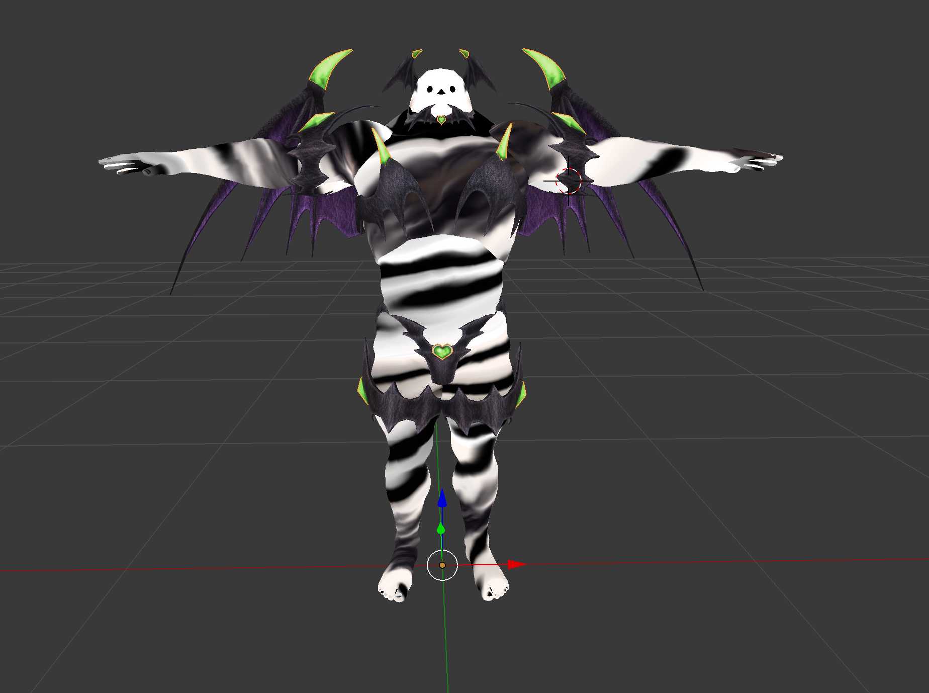 Muscle Birb Succubus (lipsync,eyetracking,dynamicbones,fullbody)