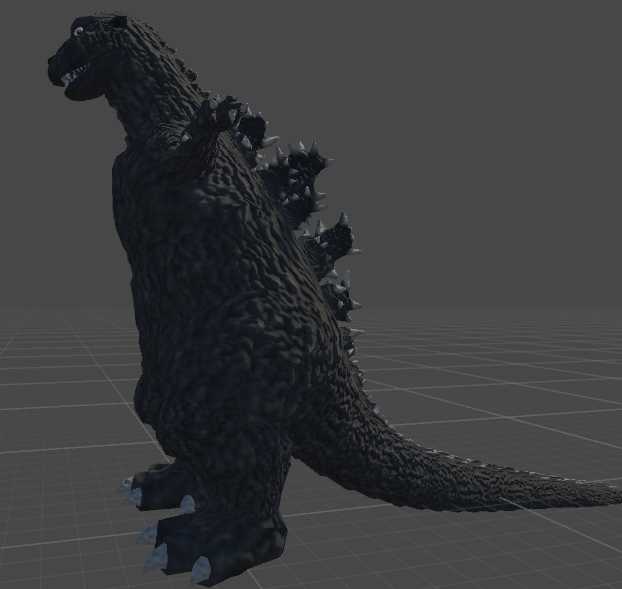 Godzilla 1954 No Color (5.5 ft)