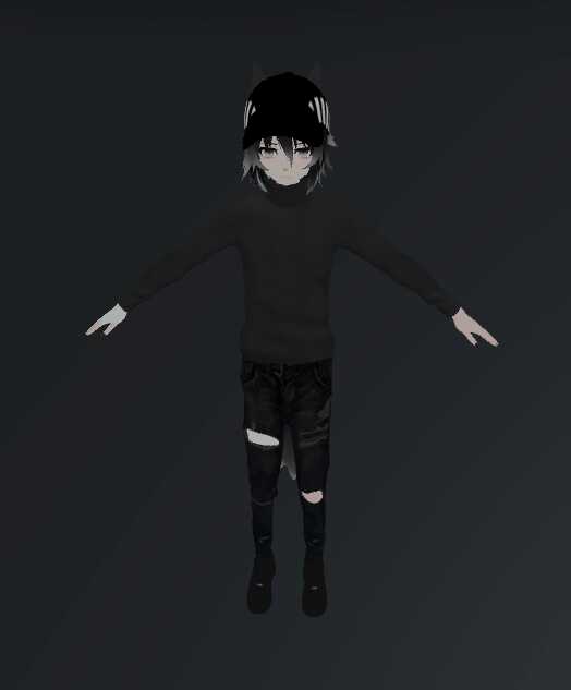 Brown turtleneck wolfboy