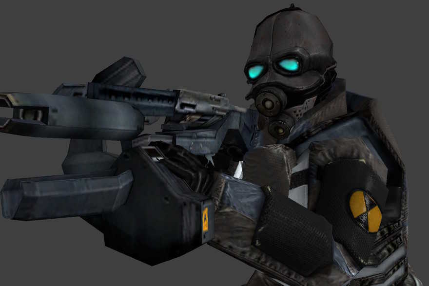 HL2 Combine Soldier with AR-2