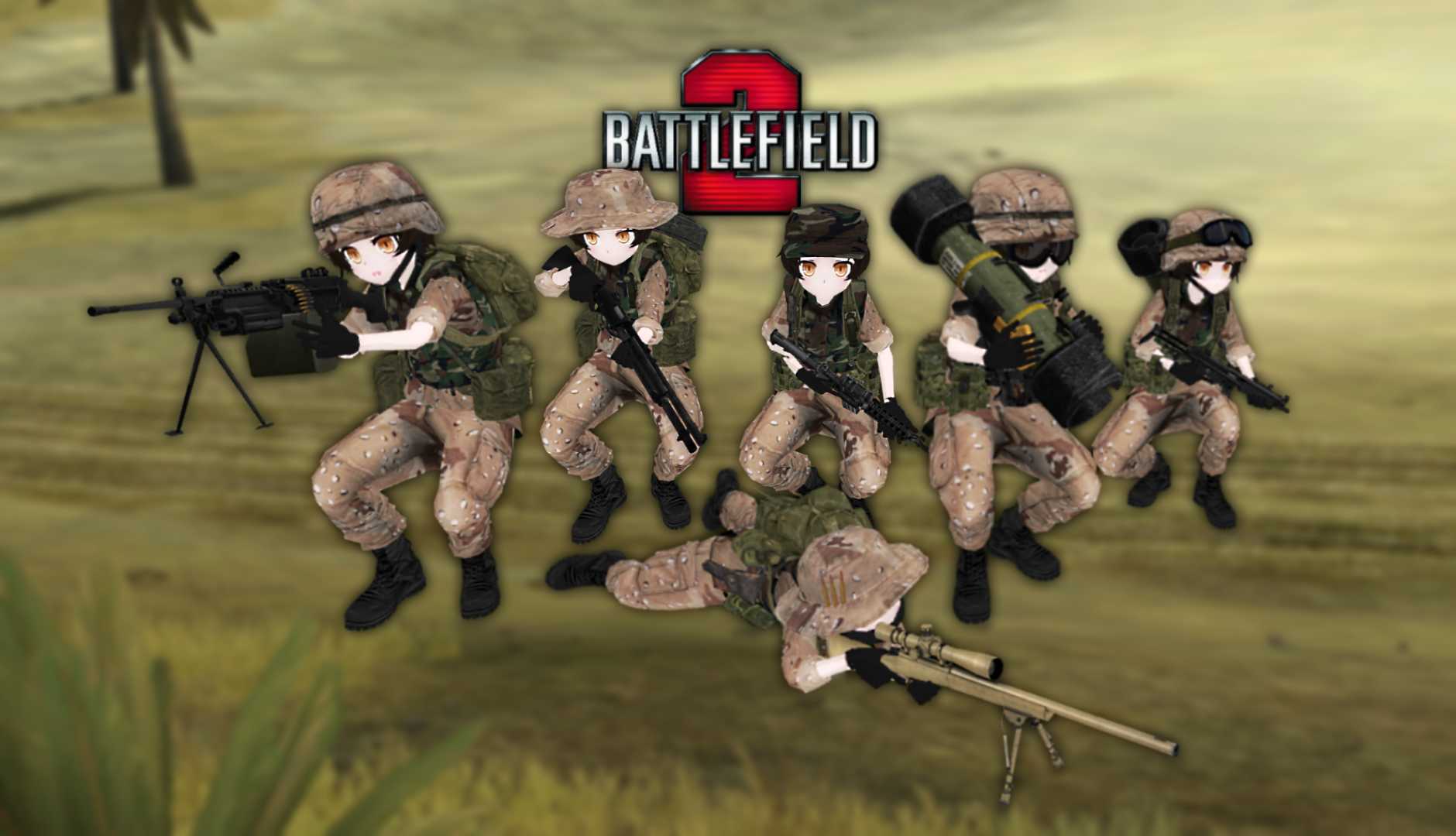 Battlefield 2 USMC Mikos