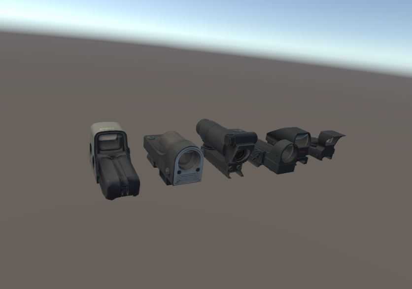 BF4 1x Optics Pack