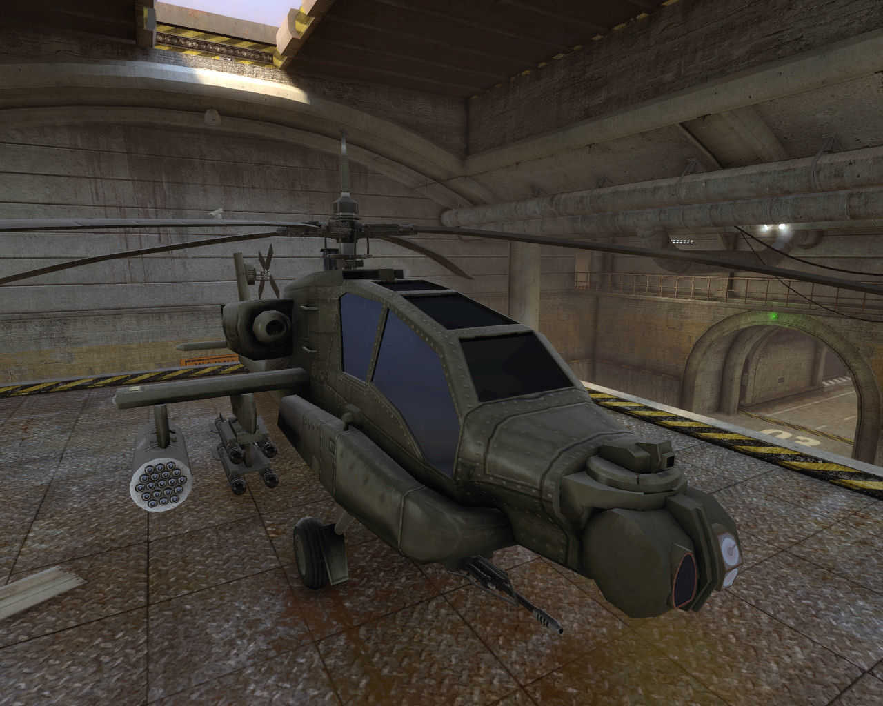 Black Mesa AH-64 Apache Gunship