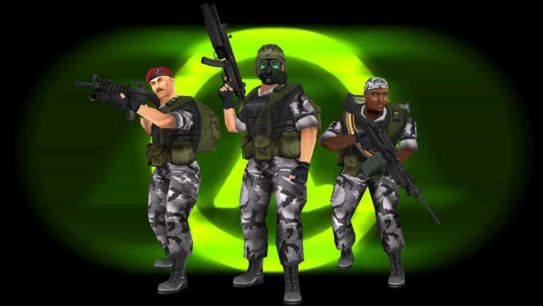 Half-Life Opposing Force HECU Marine Squad