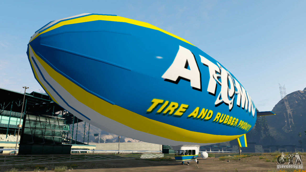 GTA 5 Atomic Blimp