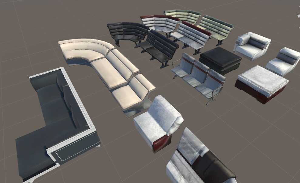 Mass Effect couches (MEVR)