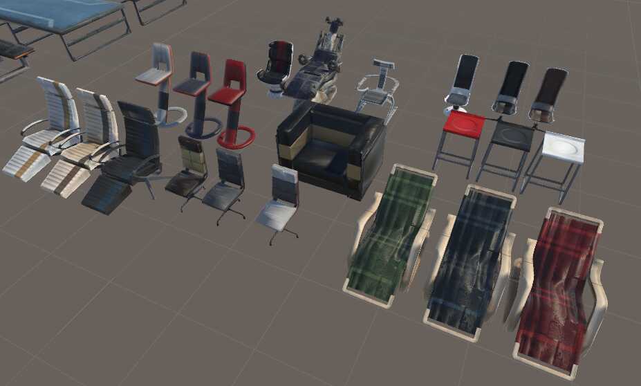 Mass Effect Chairs (MEVR)