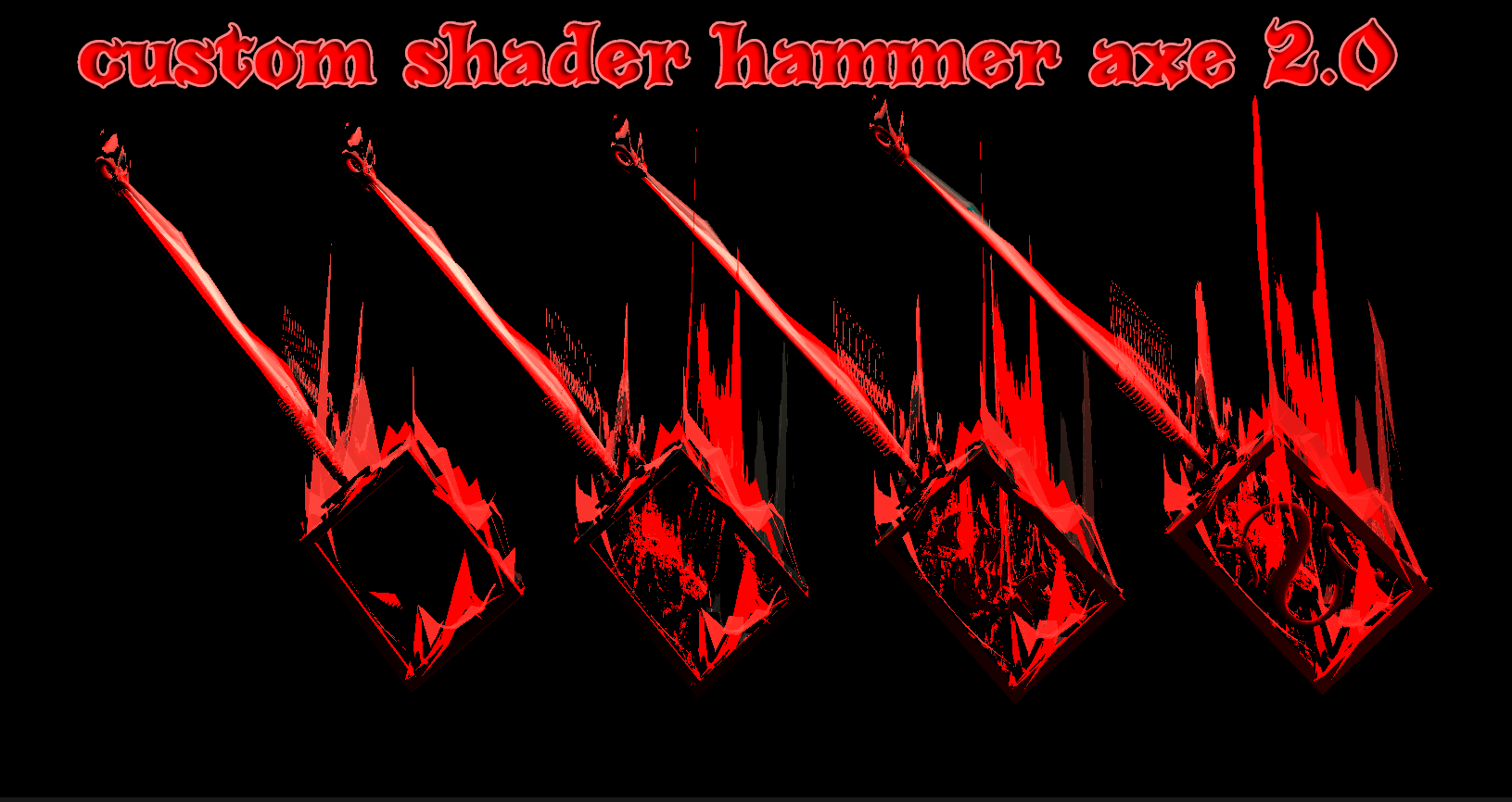 Custom Shader Hammer/Axe  2.0
