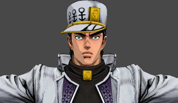 Jotaro Kujo Part 4 with Star Platinum