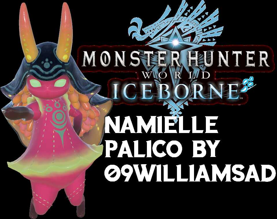 Namielle Palico - Monster Hunter World Iceborn
