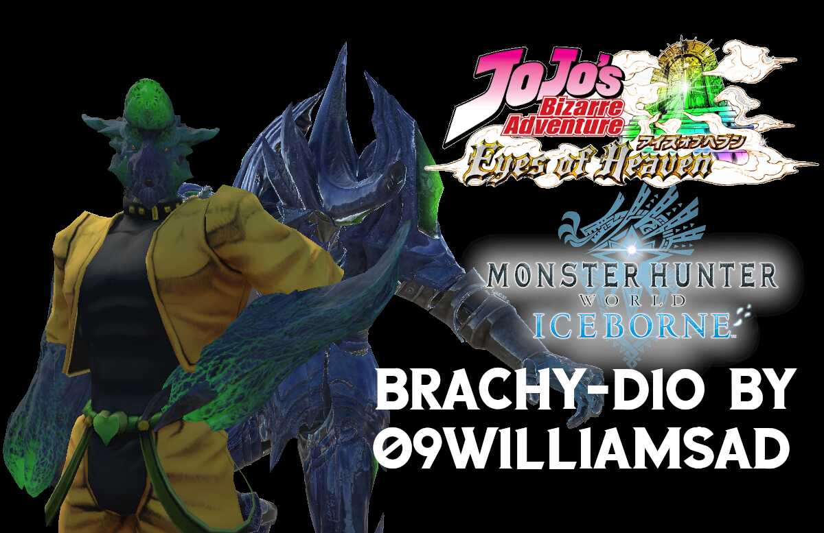 Brachy DIOs - Monster Hunter World Iceborn x Jojo EoH
