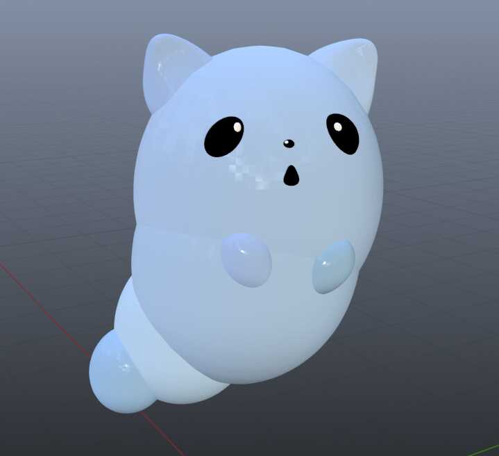 Fluffy's Ghost Kitty