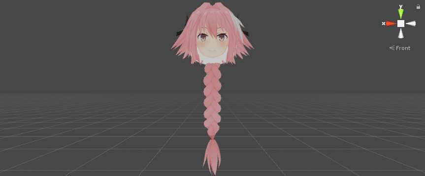 Floating Astolfo bean plushie (Humanoid rig)