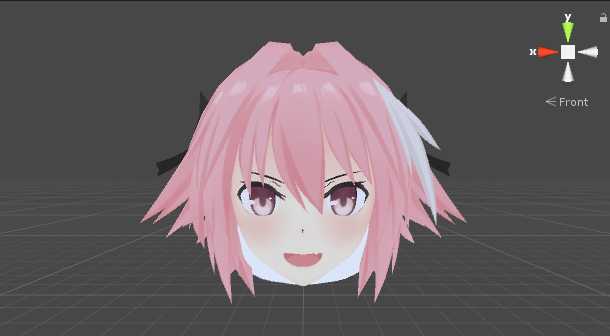 Astolfo bean plushie (Generic rig)