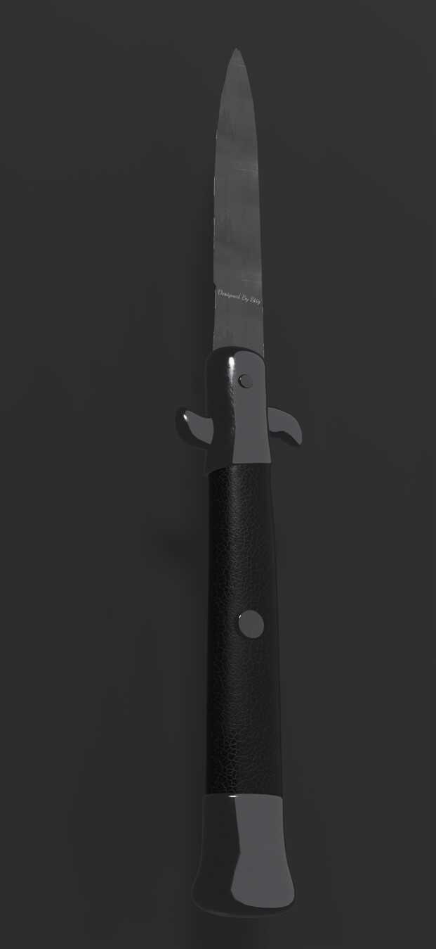Italian Stiletto (WITH FLICK ANIMATION AND SOUND)