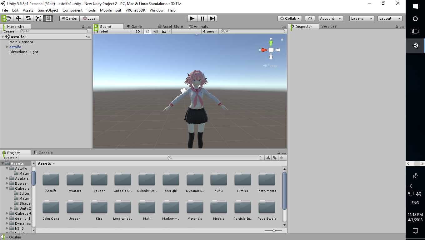 Astolfo (School Uniform)
