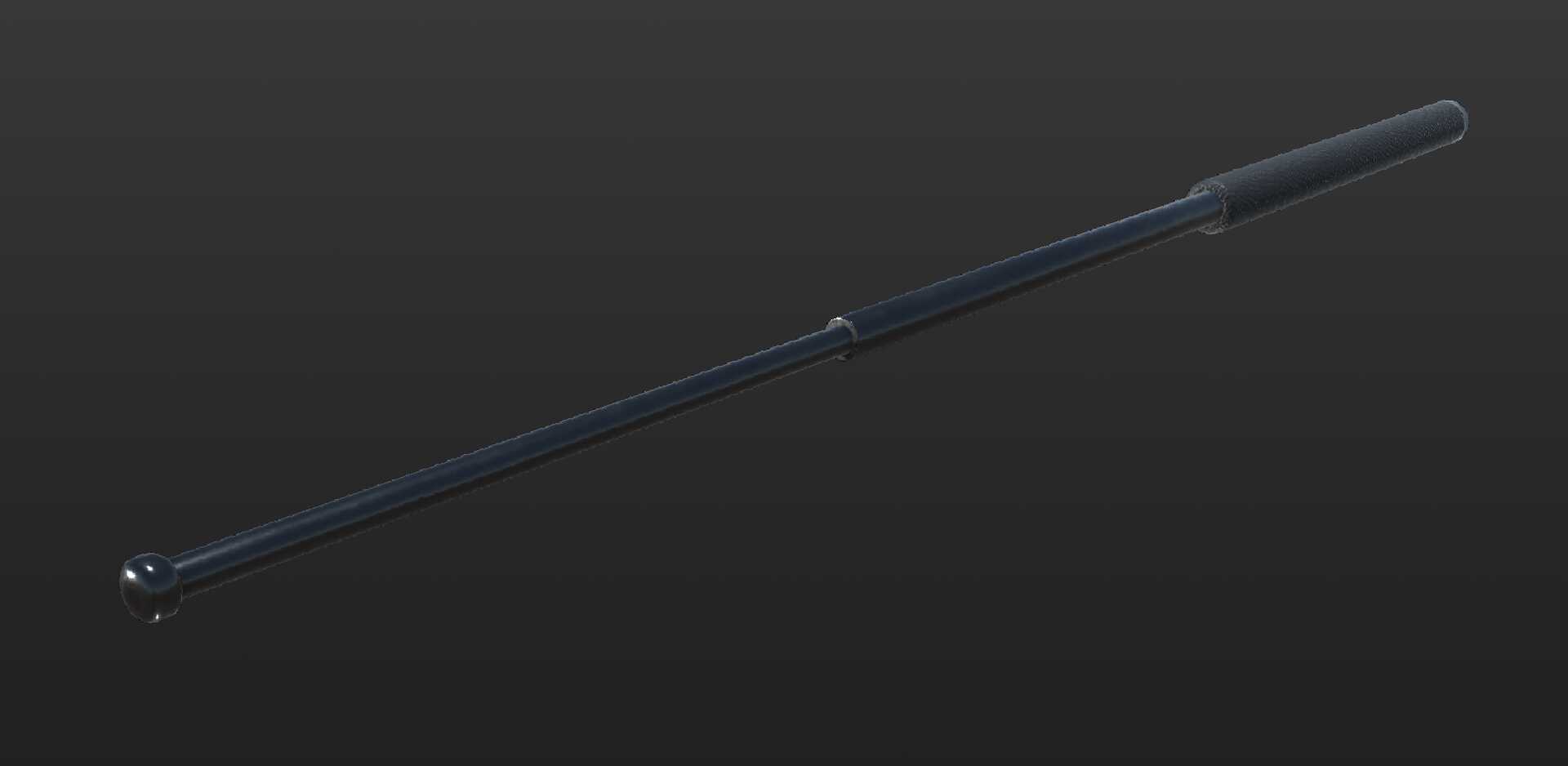 Black Chrome Baton