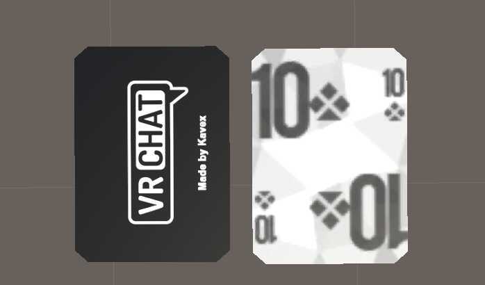 VRChat Deck of Cards Prefab 1.1