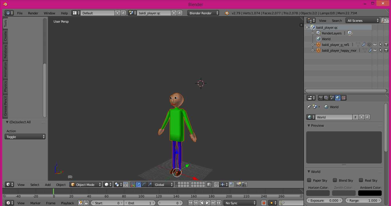 Baldi (GMOD version.)