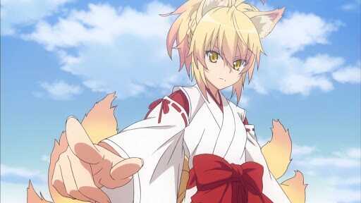 Kunou (with dynamic tails and emissive eyes)