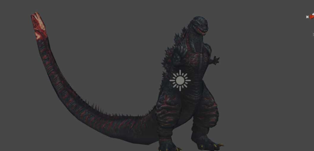 Shin Godzilla (with atomic breath) (Updated)