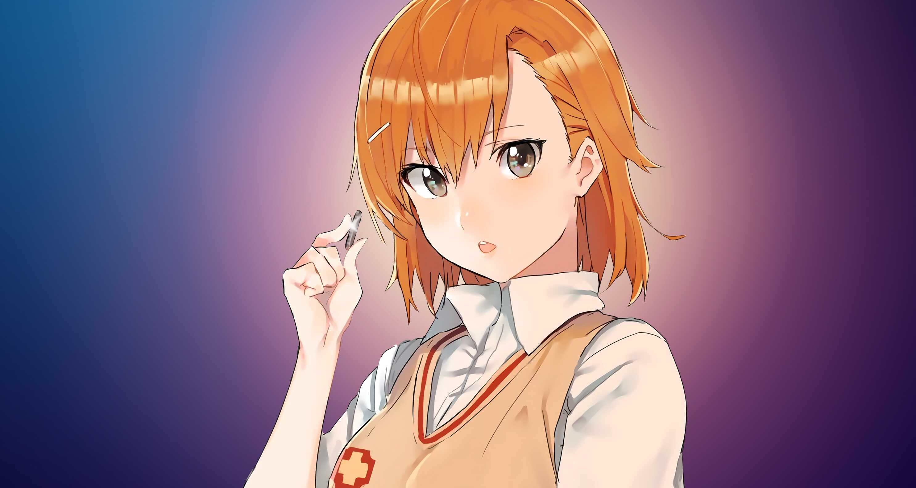 Misaka Mikoto (with dynamic bones and visemes)