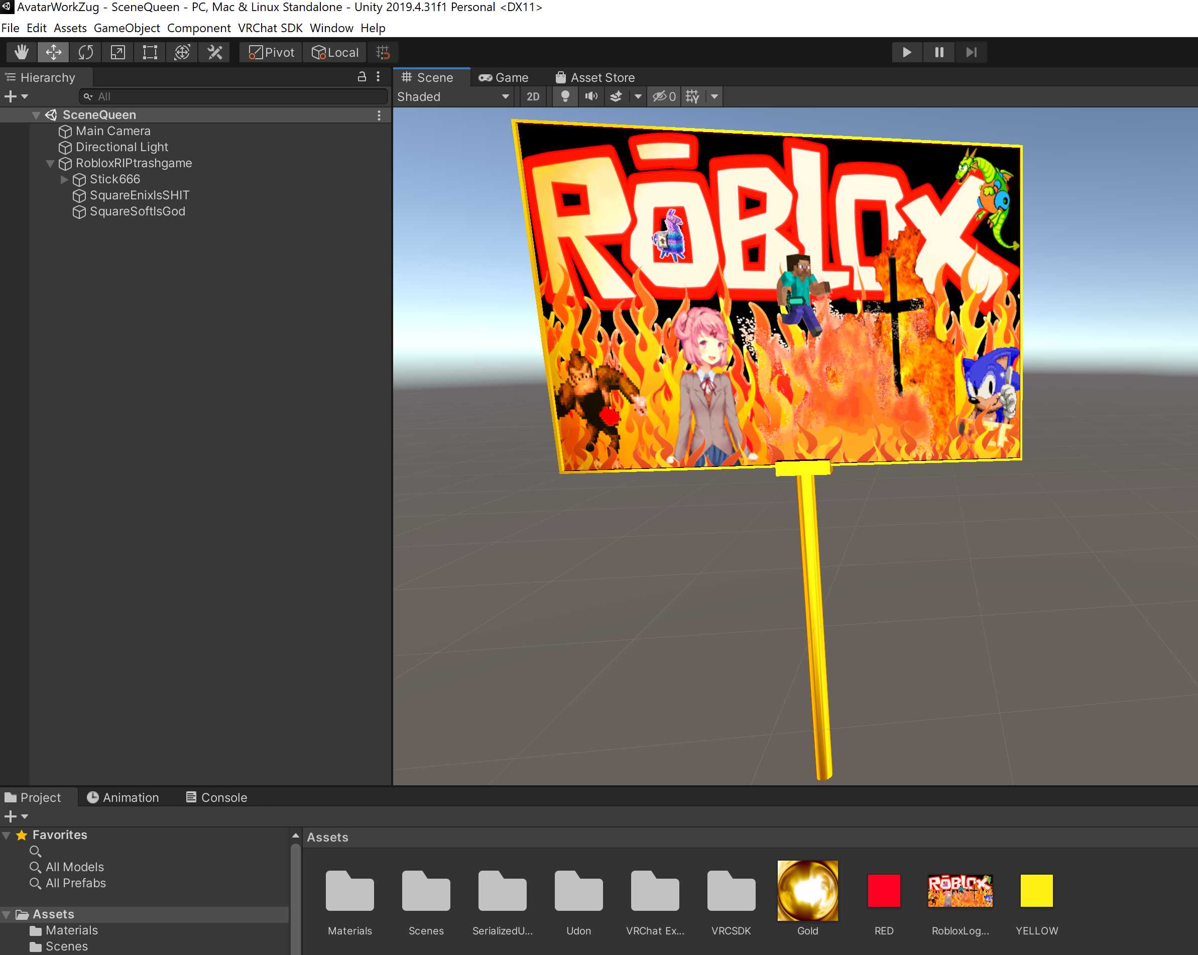 RIP Roblox Sign