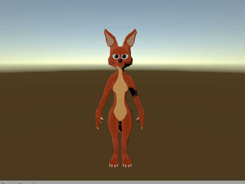 Fox Girl (now proper rigged)