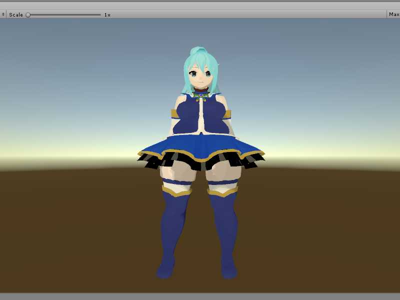 Aqua, useless goddess.