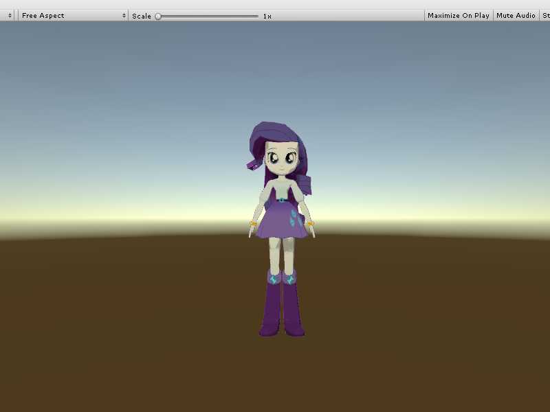 Rarity, human, fully rigged!