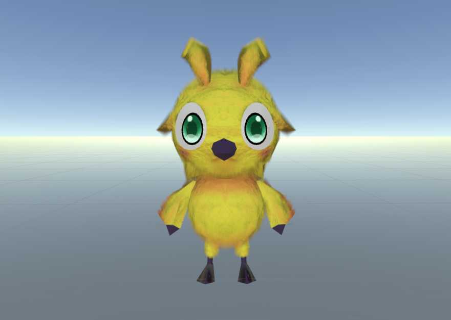 Rappy (Phantasy Star Online 2) (Sword Gestures)