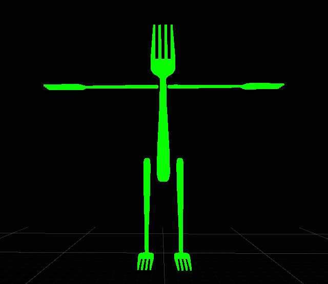 Fork Man 2.0 (full Body)