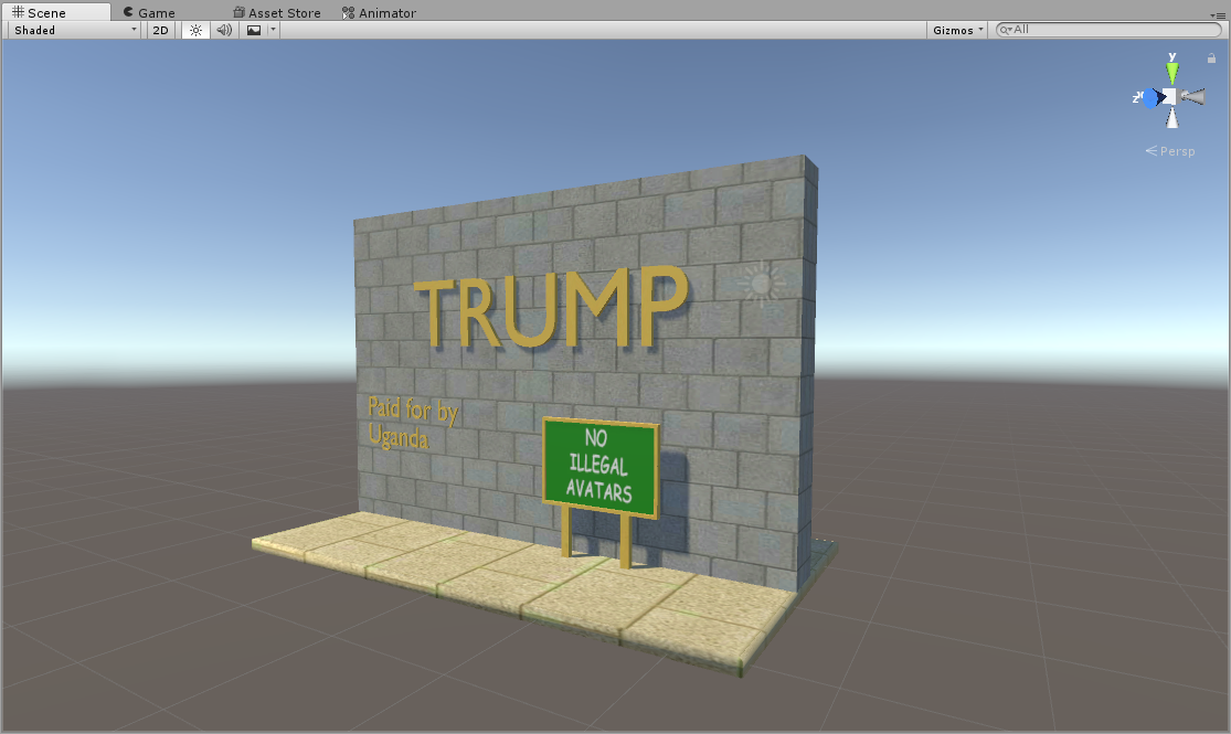 Trump Wall Avatar