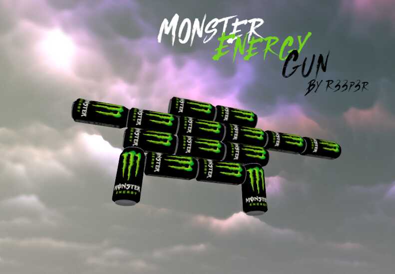Monster Energy Gun