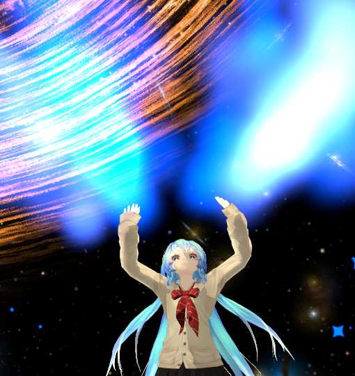 Miku Beige [Flame Particles,Faces,Emotes,Eyetracking etc.]