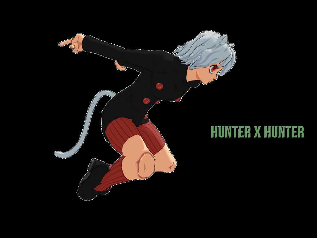 Neferpitou (Hunter X Hunter) + Animated Tail Movement