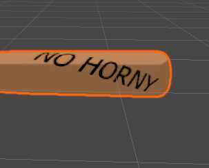 horny/no horny bat