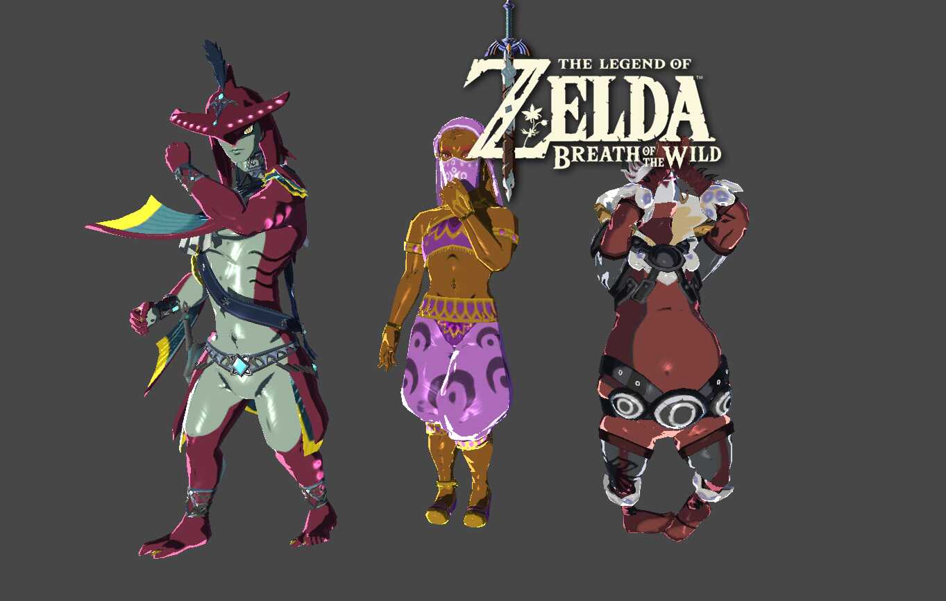 the legend of zelda :breath of the  wild  animations pack (VERY BUGGY !!) 